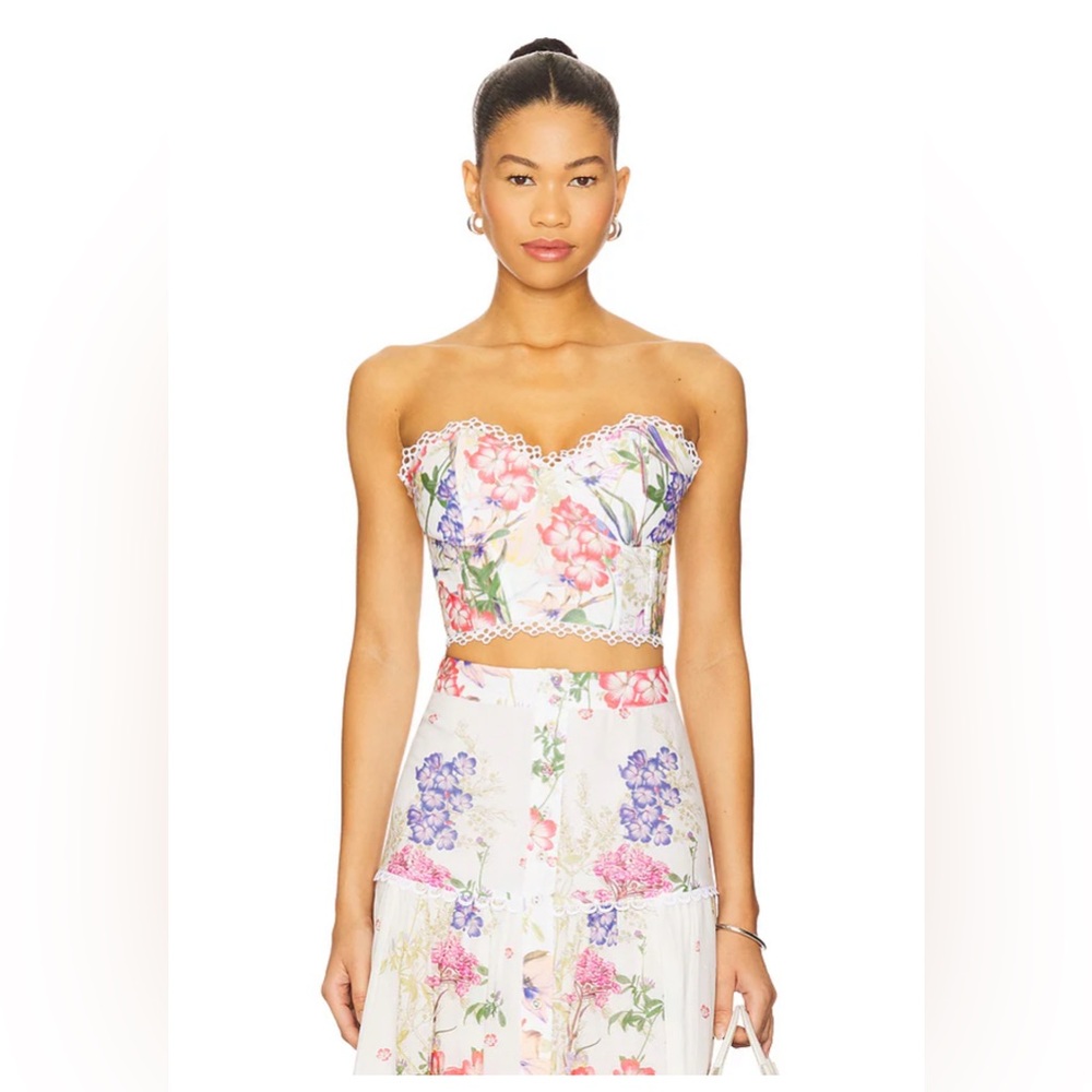 CHARO RUIZ Bio Bustier In Multi XL
